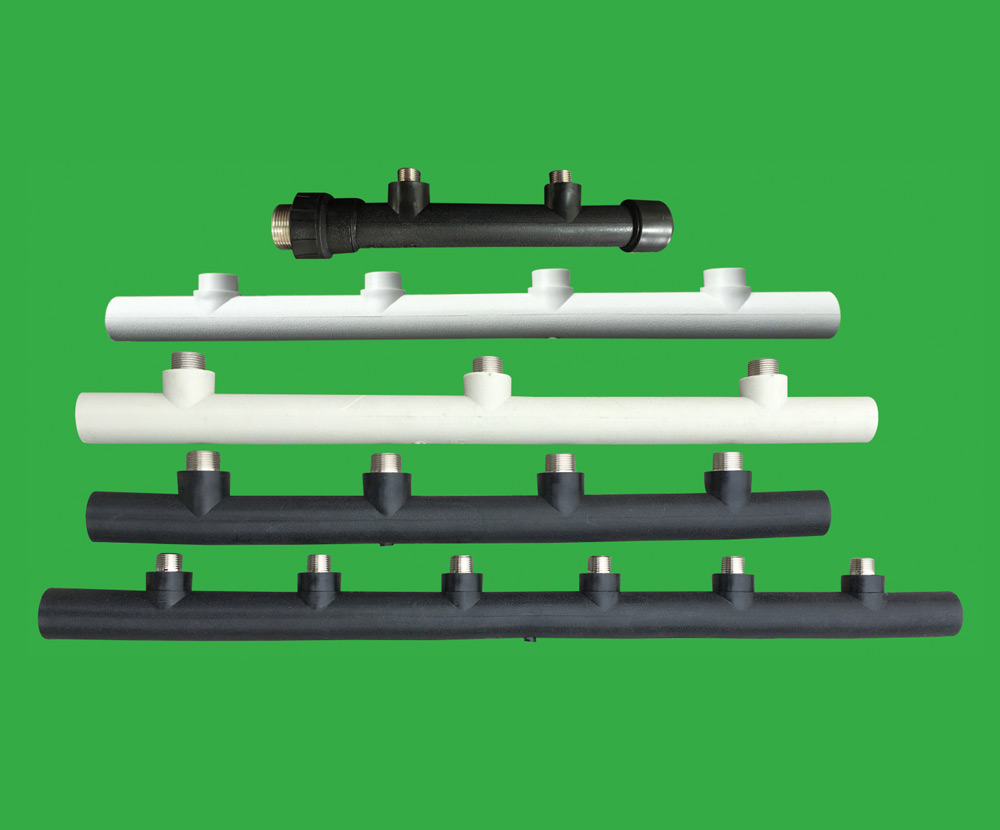 PE(PPR)水表專(zhuān)用單排分水器系列I、40型